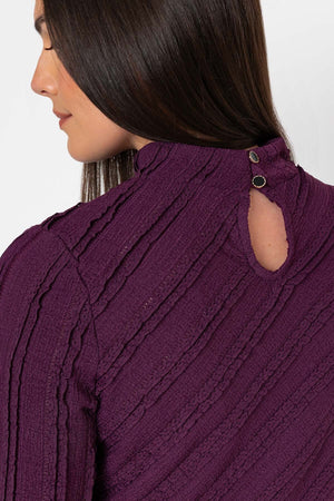 Carraig Donn Lace Jersey Plum