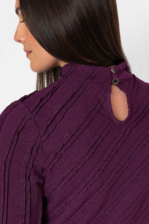 Carraig Donn Lace Jersey Plum