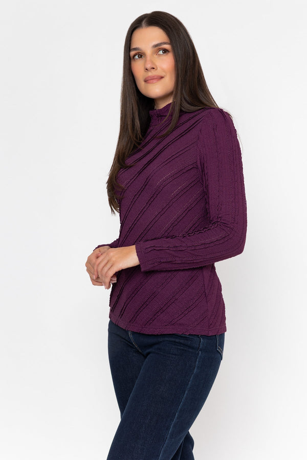 Carraig Donn Lace Jersey Plum
