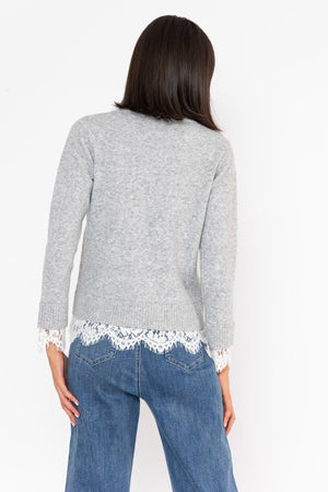 Carraig Donn Lace Trim Knit