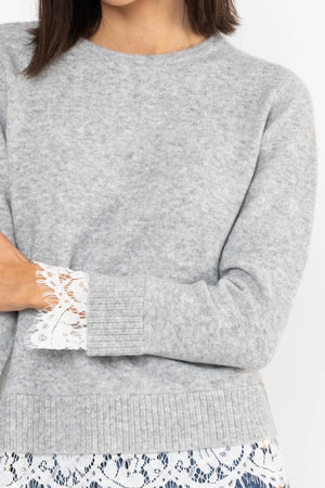 Carraig Donn Lace Trim Knit