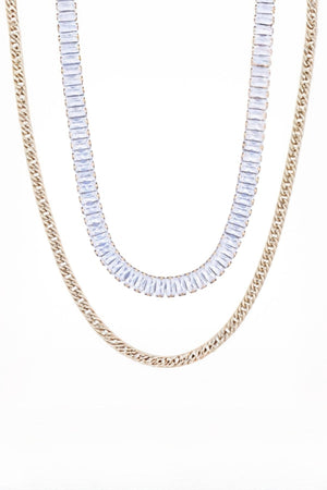 Carraig Donn Layered Crystal Necklace