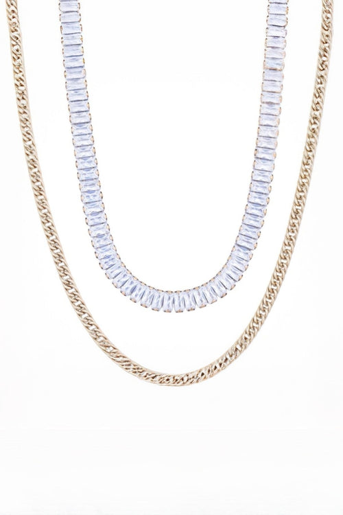 Carraig Donn Layered Crystal Necklace