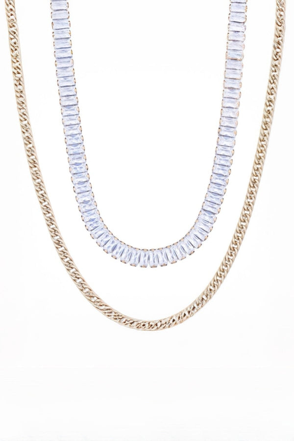 Carraig Donn Layered Crystal Necklace