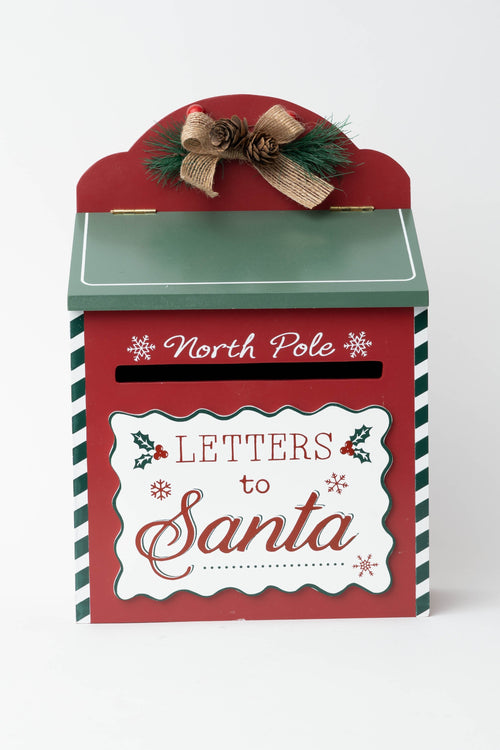 Letters To Santa Christmas Mailbox Decoration