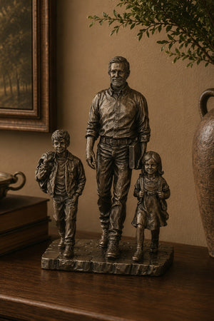 Carraig Donn Life's Lessons Male Sculpture