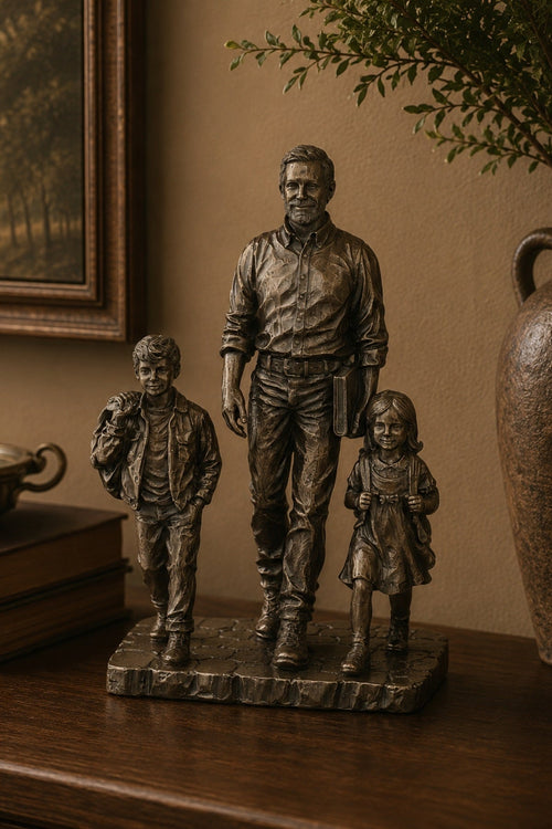 Life's Lessons Male Sculpture