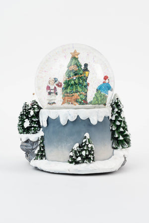 Carraig Donn Light Up Musical Choir Snow Globe Christmas Decoration