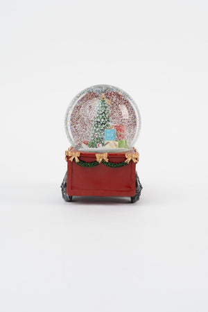 Carraig Donn Light Up Train Snow Globe Christmas Decoration