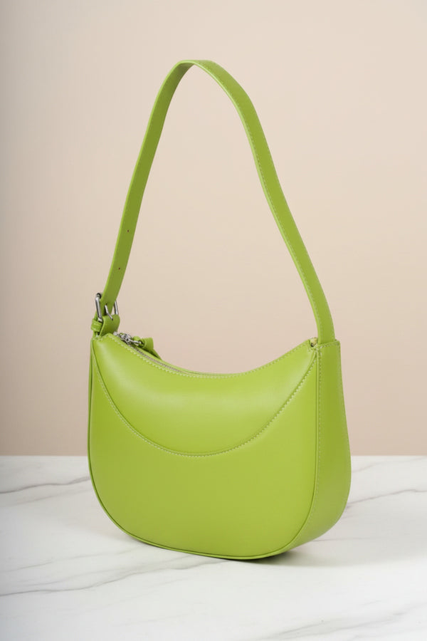 Matcha Green Scoop Top Shoulder Bag