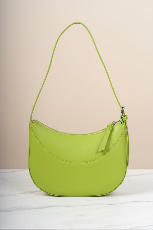 Matcha Green Scoop Top Shoulder Bag
