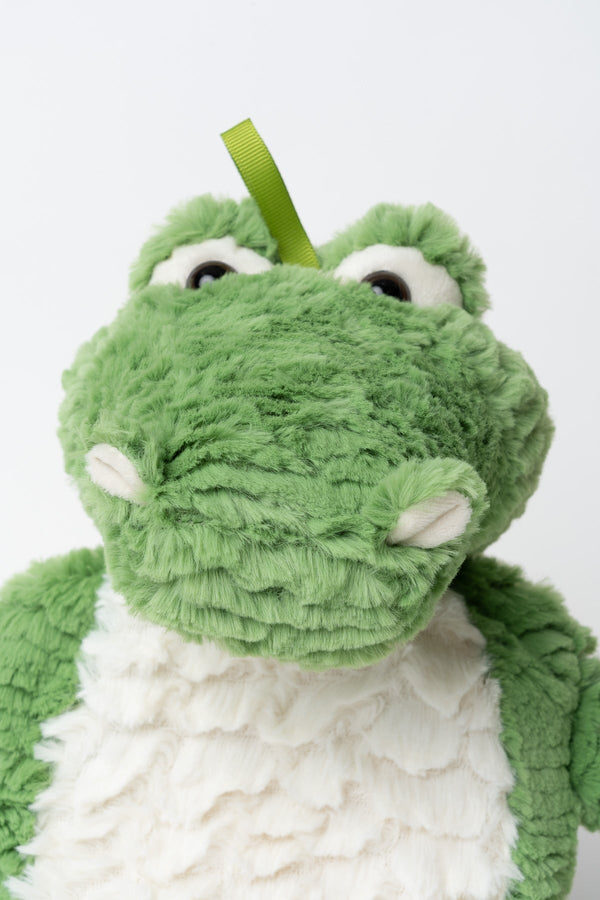 Carraig Donn Little Gems Green Crocodile Hot Water Bottle