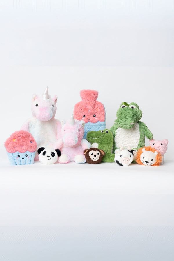 Carraig Donn Little Gems Pink Unicorn Hot Water Bottle
