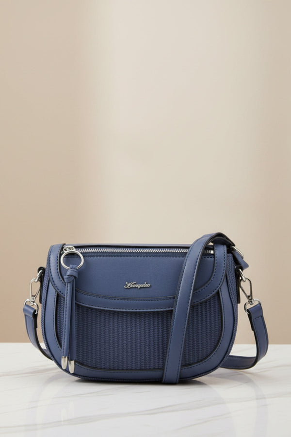 Carraig Donn Madeira Blue Saddle Bag