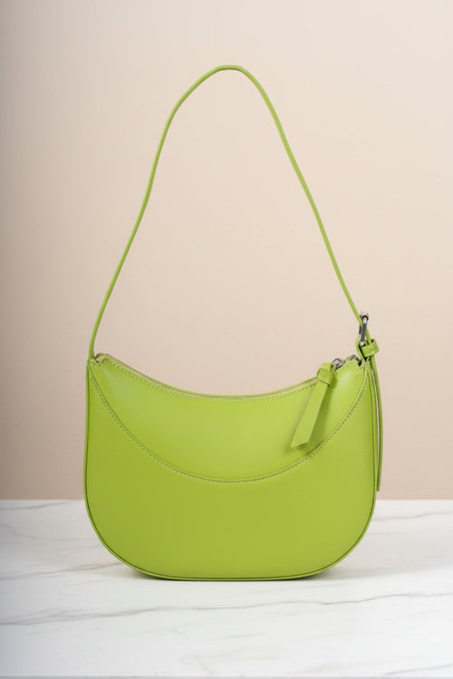 Matcha Green Scoop Top Shoulder Bag