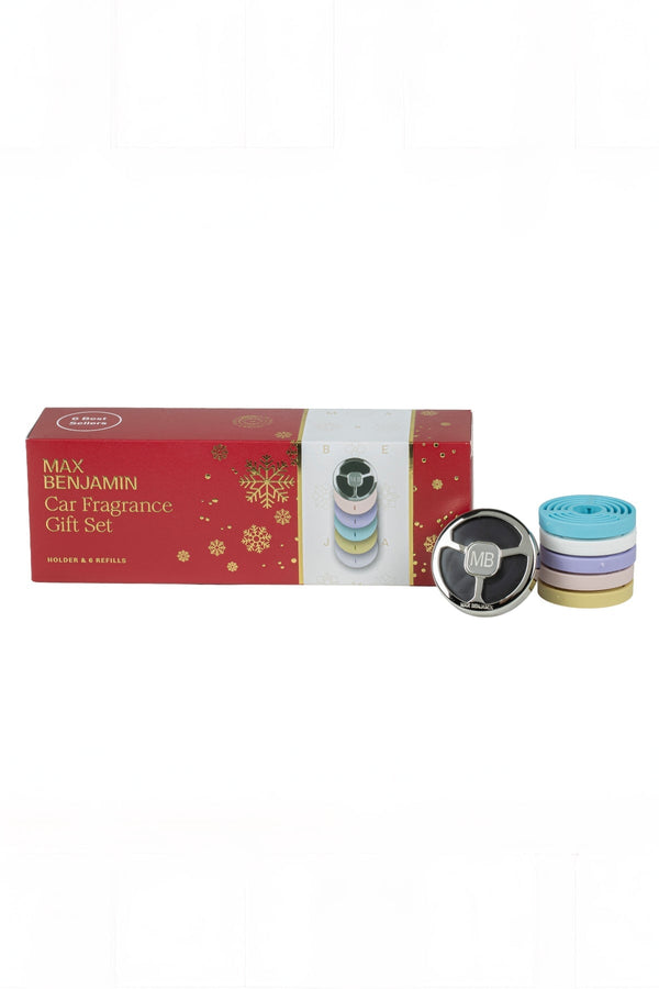 Carraig Donn Max Benjamin Car Fragrance Gift Set Holder With 6 Refills