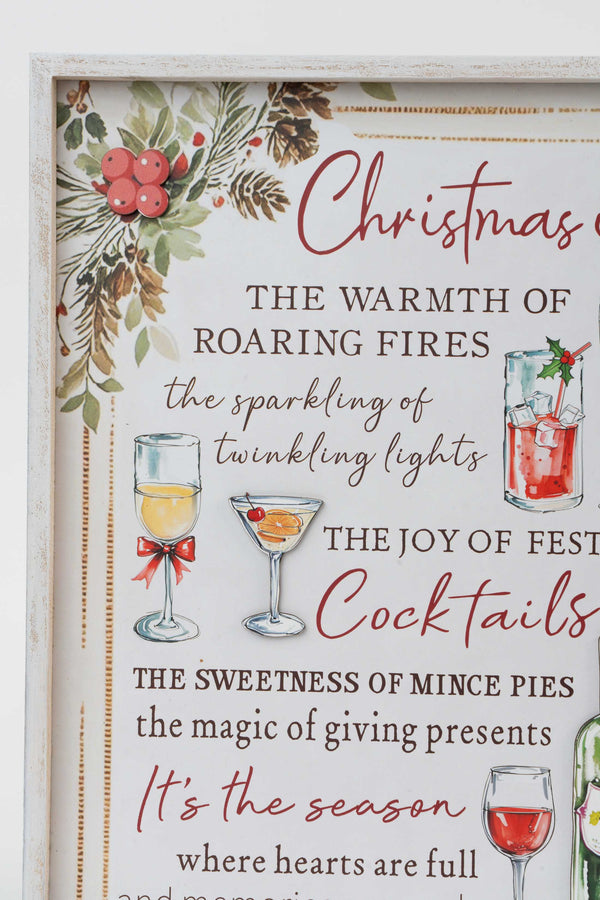 Carraig Donn Meaning Of Christmas Plaque Decoration