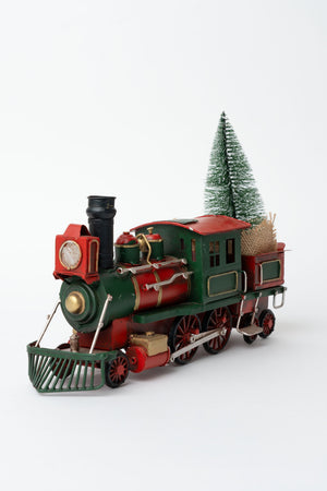 Carraig Donn Metal Christmas Train Decoration