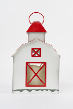 Carraig Donn Metal Farmhouse Lantern H30cm Christmas Decoration