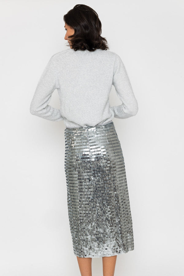 Carraig Donn Metallic Sequin Skirt