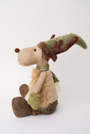 Carraig Donn Moose Christmas Decoration