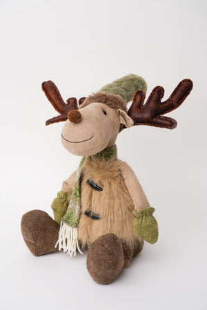 Carraig Donn Moose Christmas Decoration