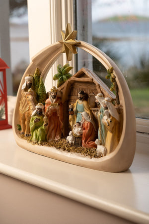 Carraig Donn Nativity Large Scene Christmas Decorative Ornament