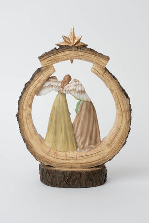 Carraig Donn Nativity Scene Under Star Christmas Ornament