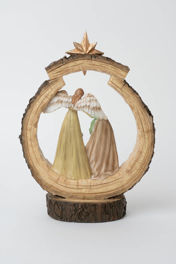 Carraig Donn Nativity Scene Under Star Christmas Ornament