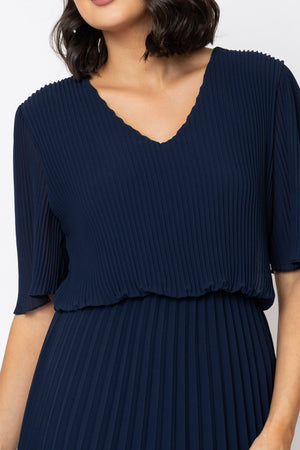 Carraig Donn Navy Michaela Midi Dress