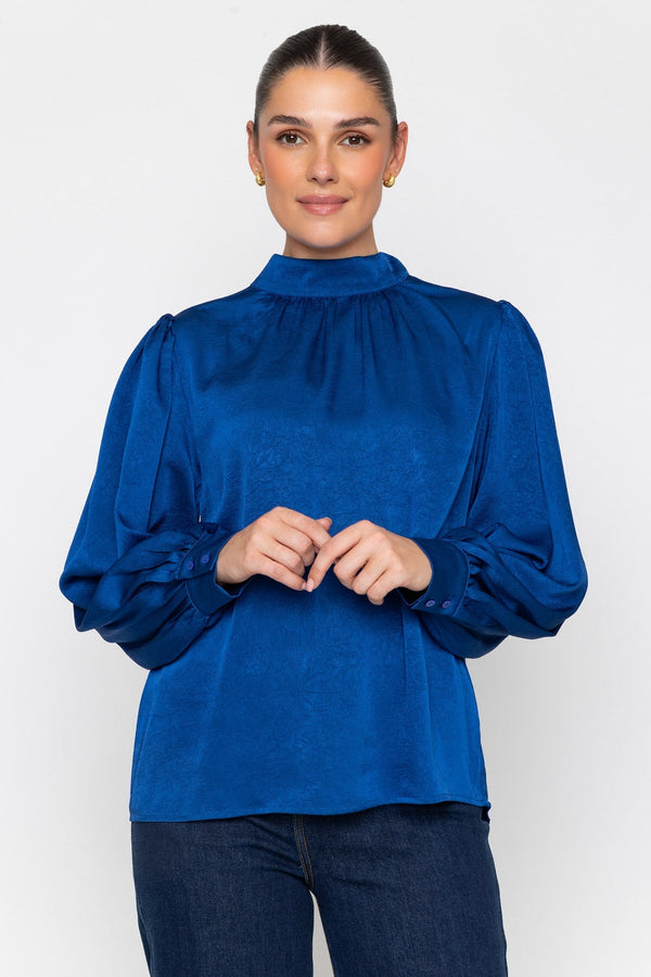 Carraig Donn Neck Scarf Blouse