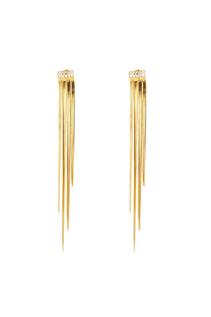 Carraig Donn Nilila Gold Drop Earrings