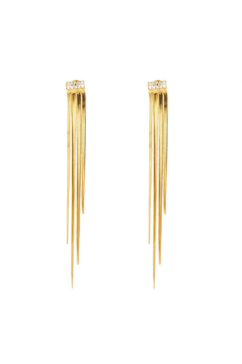 Nilila Gold Drop Earrings