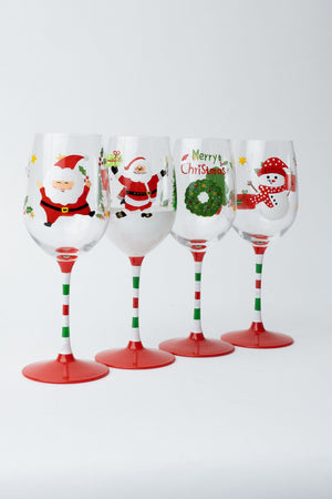 Carraig Donn Novelty Wine Glass Set Of 4