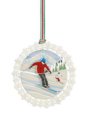 Carraig Donn On The Piste Christmas Decoration