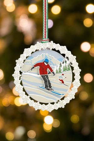 Carraig Donn On The Piste Christmas Decoration