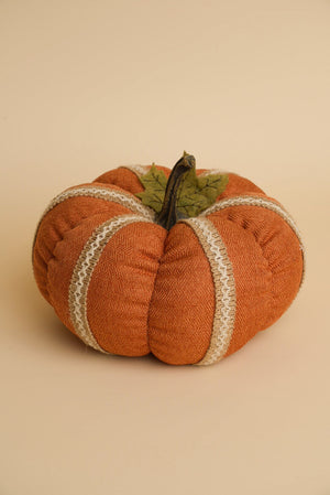 Carraig Donn Orange Fabric Lace Halloween Pumpkin