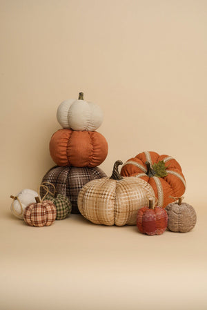 Carraig Donn Orange Fabric Lace Halloween Pumpkin