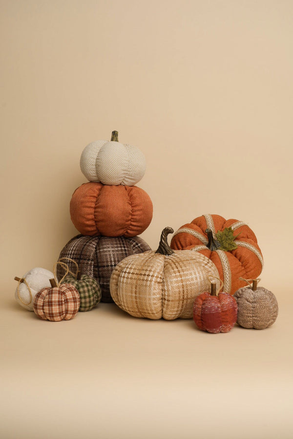 Carraig Donn Orange Fabric Lace Halloween Pumpkin