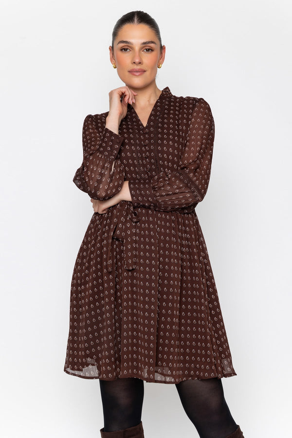 Carraig Donn Paisley Print Mini Dress
