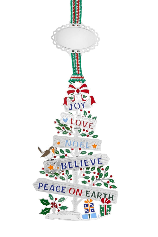 Carraig Donn Peace On Earth Christmas Tree Decoration