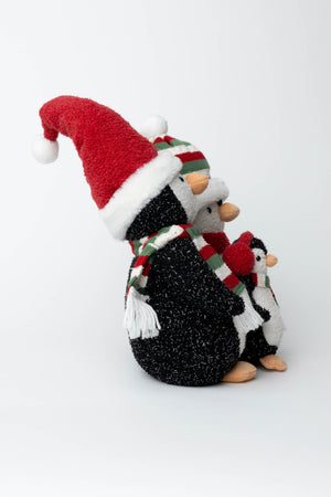 Carraig Donn Penguin Family Christmas Decoration
