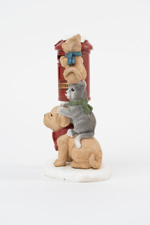 Carraig Donn Pets Posting Letters To Santa Christmas Decoration