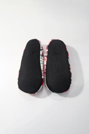 Carraig Donn Pink Christmas Tree Print Slipper Socks