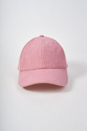 Carraig Donn Pink Corduroy Baseball Cap