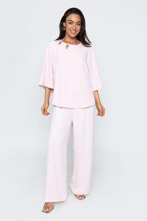 Carraig Donn Pink Diamante Detail Top