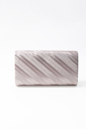 Carraig Donn Pink Shimmer Envelope Clutch Bag