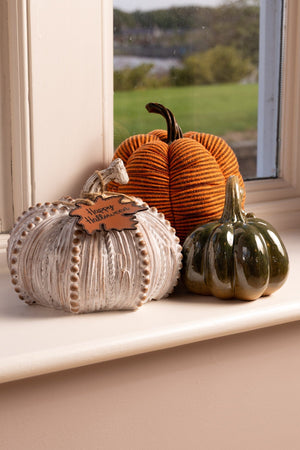 Carraig Donn Pumpkin Happy Halloween Decorative Ornament