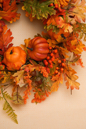 Carraig Donn Pumpkin Wreath