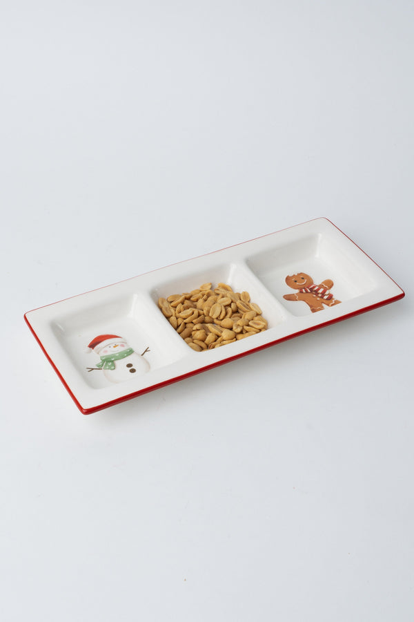 Carraig Donn Rectangle 3 Dip Dish